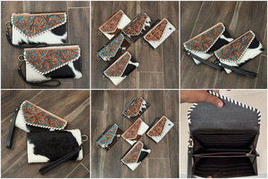 กระเป๋าสตางค์ทรงซองจดหมายหนังวัวแท้สำหรับผู้หญิงกระเป๋าคลัทช์อเนกประสงค์ดีไซน์ทันสมัยสำหรับ2025 - Product Image 3