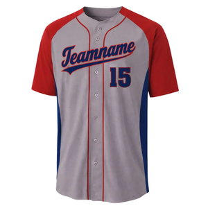 Maillot de baseball de qualité supérieure, chemise de sport boutonnée, sublimation personnalisée, vêtements d'équipe, fabricant pour commandes en gros - Product Image 2