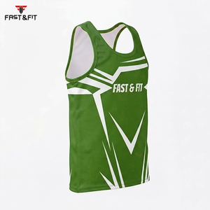Custom Manufacturer's Casual Fitness Sports Muscle Neck <b>Tank</b> <b>Tops</b> 100% Polyester Summer <b>Loose</b> Sleeveless Quick Dry - Product Image 3