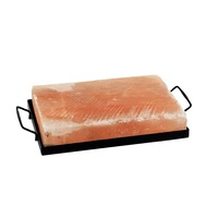 Plaque de sel d'orange de l'Himalaya naturel pour la cuisine |   Plaque de cuisson en sel de roche de qualité alimentaire |   Pierre de cuisson BBQ sculptée Feng Shui en gros