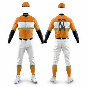 Tenue de baseball personnalisée avec nom et numéros d'équipe, logo sur mesure, uniforme d'entraînement sportif personnalisé, uniforme vierge personnalisable - Product Image 1