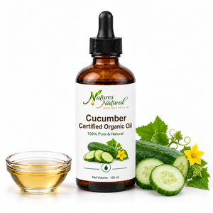 Huile de graines de concombre biologique certifiée pressée à froid, huile végétale Cucumis Sativus pour les formulations cosmétiques de soins de la peau et des cheveux, vente en gros en vrac - Product Image 3