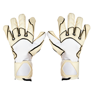 Gants de gardien de but de football à doigts entiers, antidérapants, respirants, avec sangle de poignet réglable, unisexe, protection des doigts et du pouce en PU, pour le sport - Product Image 1