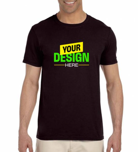 T-shirt uni personnalisé pour homme, couleur unie, manches courtes, col rond, pour événements et équipes, tee-shirt vierge, logo, direct usine, export BD, OEM - Product Image 1