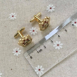Pins de Solapa de Doble Águila del Rito Escocés de 32.º Grado, Chapados en Oro, Cruz Roja, Accesorios Formales Personalizados, Regalia Masónica - Product Image 4