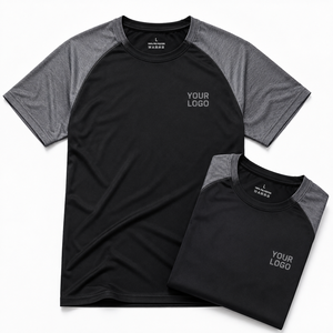 เสื้อฝึกซ้อมผู้ชายแบบมีแผ่นตาข่ายและคอเสื้อแบบริบ มีตัวเลือกพิมพ์โลโก้ตามสั่ง เหมาะสำหรับยกน้ำหนักและออกกำลังกาย - Product Image 6