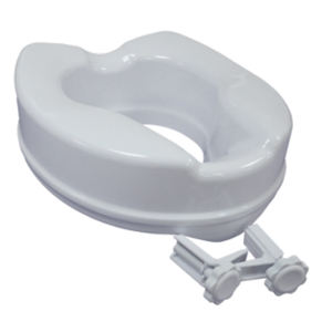 Elevador de inodoro de 6 pulgadas – Elevador de asiento para inodoro para personas mayores y pacientes |   Duradero, cómodo y de fácil ajuste - Product Image 3