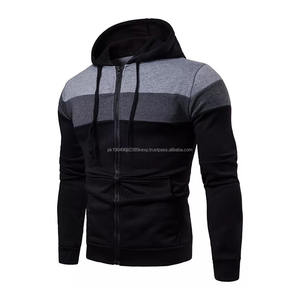 Sudadera con Capucha Personalizada con Logotipo, Mezcla de Poliéster, Cierre Completo, Bloques de Color, Talla Grande, Dos Tonos, Ropa para Perros, Sudadera de Felpa de Algodón - Product Image 4