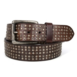 Cinturón de Cuero Vacuno Vintage Genuino Personalizado Más Vendido del 2026, Cinturón Occidental de Lujo para Hombre, Cinturones de Diseñador con Logotipo Grabado de Alta Calidad a Bajo Precio - Product Image 5