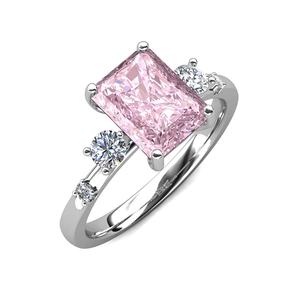 Bague de fiançailles et de mariage en argent sterling S925 avec pierre de glace concassée fantaisie 2023, coupe radiante, pour femmes, bijoux Destiny - Product Image 2