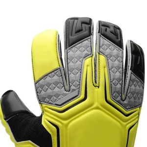 High Quality Hybrid Cut Goalkeeper Gloves Professional Latex Soccer Goalie Gloves <b>Custom</b> <b>Logo</b> Football Gloves OEM - Product Image 4