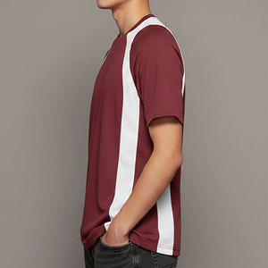 2026 Best Men's Raglan Sleeve T-<b>Shirt</b> Solid Color O-Neck Quick Dry <b>100</b>% Cotton Casual Wear Front Logo Print Loose Fit Long High - Product Image 6