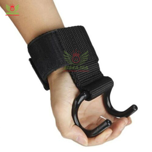 Ganchos de Levantamiento de Pesas de Acero y Nailon Resistentes - Accesorios de Gimnasio Unisex - Product Image 3