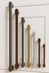 MODERN BRASS FURNITURE HANDLE KNOB DURABLE ANTIRUST EASY INSTALLATION DRESSER DRAWER <b>WARDROBE</b> CABINET PULLS HOME <b>HARDWARE</b> - Product Image 5