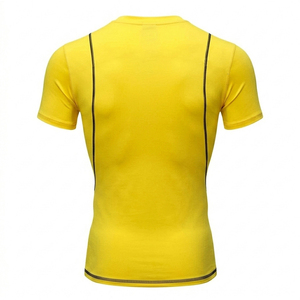 Camiseta Deportiva Premium Slim Fit de Punto Antibacterial Personalizable de Secado Rápido y Transpirable para Hombre - Product Image 2