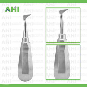 Elevador de Raíces Dental Manual de Acero Inoxidable de Alta Calidad con Empuñadura Ergonómica, Certificado CE, Hecho en Pakistán, AHI AHI-6109LR - Product Image 3