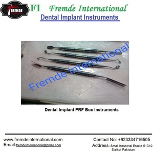 Kit de chirurgie implantaire avec système PRF/GRF, boîte de fibrine riche en plaquettes, membrane et acier inoxydable de qualité médicale supérieure - Product Image 3