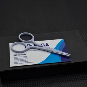 Profesional 3,5 \ "Nuevo Color recubierto elegante bordado tijeras borde liso DIY grado acero inoxidable tijeras de costura - Product Image 4