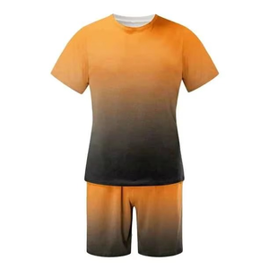 Conjunto Deportivo de Dos Piezas para Hombre, Verano, Playa, Pantalones Cortos y Camiseta - Product Image 3