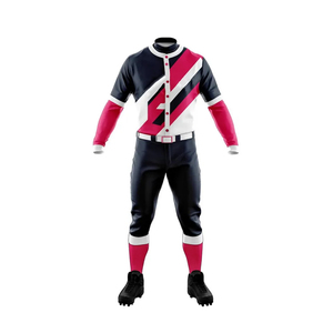 Uniformes de baseball personnalisés en spandex/coton pour adultes, best-sellers, avec tissu antibactérien, service OEM de haute qualité - Product Image 5