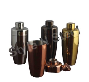 500 & 750 ML Regular <b>Cocktail</b> <b>Shaker</b> Stainless Steel Barware Items Martini <b>Shaker</b> 750ml Metal Material - Product Image 2