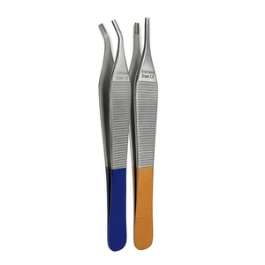 Pinzas Adson Personalizadas OEM ODM de Alta Calidad a Precio de Fábrica, Instrumento Quirúrgico de Precisión de Acero Inoxidable para Manipulación de Tejidos - Product Image 1