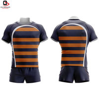 Ropa Deportiva Avanzada, Uniforme de Rugby Ligero y Transpirable, Diseño Flexible de Primera Calidad, Gestión de la Humedad, Entrenamiento