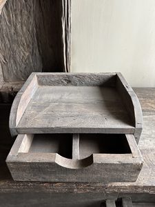 Caja de Almacenamiento de Madera Driftwood Gruttersbak con Cajón, Bandeja Organizadora Rústica Hecha a Mano para Decoración del Hogar y Cocina - Product Image 4
