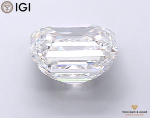 เพชร CVD ผลิตในห้องปฏิบัติการ สี F ความสะอาดระดับ VS1 พร้อมใบรับรอง IGI น้ำหนัก 1.50 กะรัต รูปทรง Asscher สำหรับเครื่องประดับงานแต่งงานสุดหรู - Product Image 3