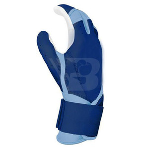 Gants de frappeur de baseball en cuir de mouton véritable sur mesure 2026 – Confortables, avec impression de logo personnalisée, vente en gros pour usage sportif - Product Image 2