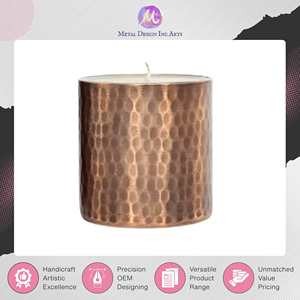 Última Llegada al Mercado, Superventas, Calidad Premium, Portavelas de Cobre Color Oro Rosa para Hacer Velas de Cera de Soja a Bajo Precio - Product Image 6