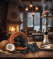 Briquettes de charbon de coco pour chicha améliorent la qualité du tabac à chicha grâce à une longue durée de combustion et à un arôme pur.