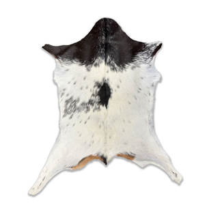 Alfombra auténtica de piel de vaca, piel de vaca auténtica con pelo natural, para decoración de hogares de lujo. - Product Image 5