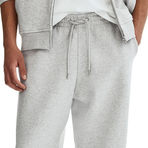 Custom Logo Loose Fit Sweatpants Unisex Heavyweight <b>Fleece</b> <b>Jogger</b> Pants Relaxed Wide Leg Elastic Waist Drawstring Casual - Product Image 3