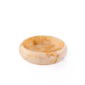 Wholesale Luxury <b>Epoxy</b> Resin Bowl Set with Elevated Base Tray and Saucers for Eid Gift Collection and <b>Table</b> Styling - Product Image 4