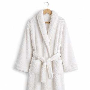 Wholesale Supply 100% Cotton Terry Bath <b>Robe</b> for After Shower Hotel Guest Spa Sauna Pool and Home Use Available for Best Price - Product Image 6