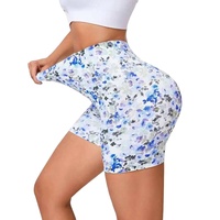 Shorts de sport personnalisés pour femmes, respirants, à séchage rapide, 100% coton, taille élastique, imperméables, pour la gym, le yoga, les sports, colorés