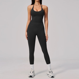 Conjunto Deportivo para Mujer, Top Deportivo y Leggings para Yoga, Dos Piezas, Ropa para Entrenamiento, Gimnasio, Ejercicio - Product Image 2