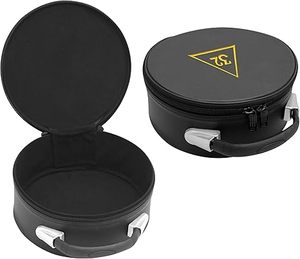 Caja de Almacenamiento y Exhibición Portátil para Fez, en Imitación de Cuero Premium - Bordado a Máquina (Rito Escocés de 32.º Grado) - Product Image 1