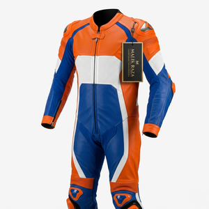 Traje de Motociclismo de Marca Privada con Diseño de Color Personalizado y Tallas Personalizadas - Product Image 3