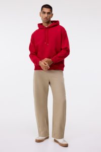 เสื้อฮู้ดดี้ผู้ชายคุณภาพสูงแบบเรียบง่าย สไตล์ลำลอง - Product Image 5