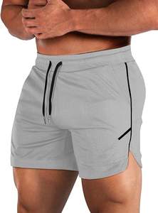 Pantalones Cortos Deportivos Casuales para Hombre, Sólidos, Transpirables, Ligeros, Cómodos, de Cintura Alta, 100% Algodón, de Secado Rápido, para Verano - Product Image 5