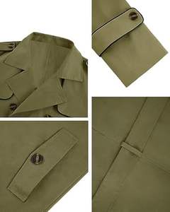 Abrigos de Gabardina Extra Grandes para Hombre, de Lana, Transpirables y Ecológicos, con Doble Botonadura y Cinturón, para Oficina y Eventos Formales, Novedad 2026 - Product Image 2