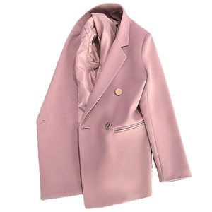 Veste de costume décontractée en velours tissé à simple boutonnage, style automne 2025, nouvelle collection MYST&ZA pour femmes, tendance et polyvalente pour le travail - Product Image 6