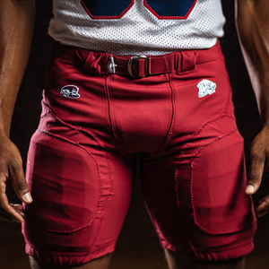 Sportswear Football Padded Pants Men's American Football Practice Pants Training Wear American Football Shorts - Product Image 5