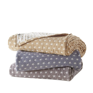 Luxury Cotton Handmade Striped Throw <b>Blanket</b> Ultra Soft Medium <b>Weight</b> All Season OEM Supplier - Product Image 5