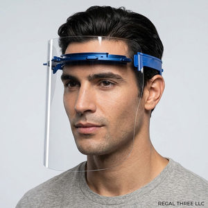 Protection faciale professionnelle intégrale transparente pour hommes – Écran de protection oculaire et facial - Product Image 6