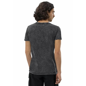 Camiseta Vintage con Lavado Ácido al por Mayor para Hombre, Corte Regular, Tejido Jersey 100% Algodón de Alto Gramaje, Estilo Urbano, Secado Rápido y Transpirable - Product Image 2