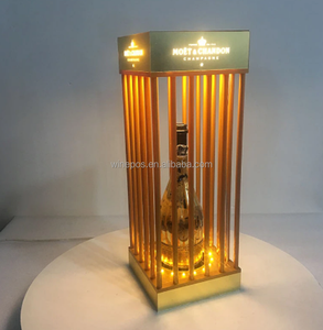 Ensemble de bar MOET classique et écologique, présentoir à bouteilles, plateau de service avec porte-bouteilles et glorificateur, origine Chine - Product Image 1