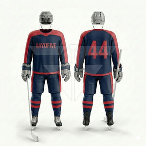 Uniforme de Hockey sobre Hielo de Diseño Único y Económico, Ropa Deportiva para Equipos Universitarios, Conjunto Personalizado, Tallas Grandes, Secado Rápido, Transpirable, OEM - Product Image 2